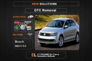 DTC OFF Volkswagen-Group Bosch MED17.5.5 Electronics cars Automotive software