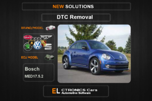 DTC OFF Volkswagen-Group Bosch MED17.5.2 Electronics cars Automotive software