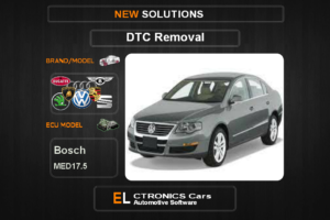 DTC OFF Volkswagen-Group Bosch MED17.5 Electronics cars Automotive software