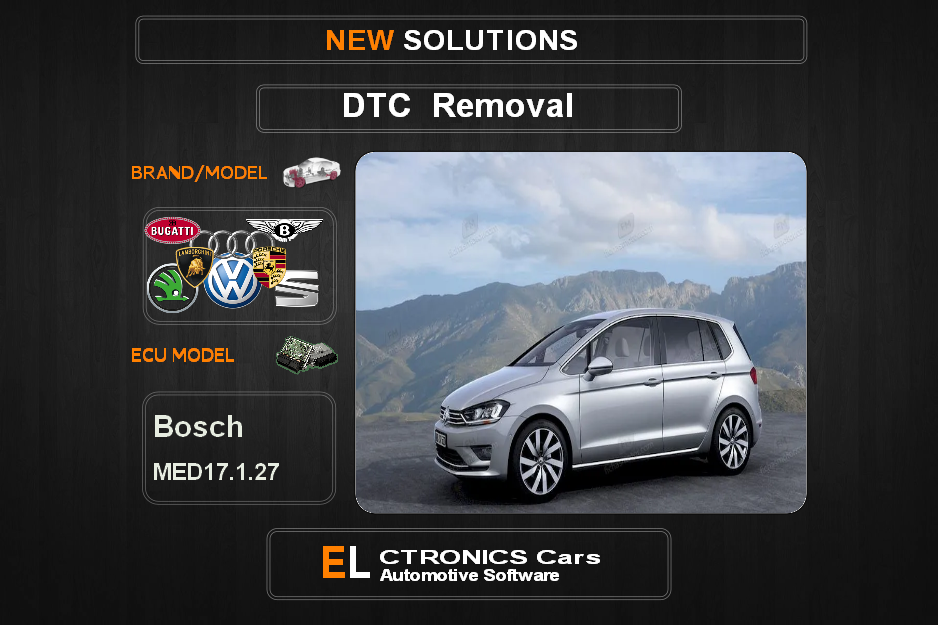 DTC OFF Volkswagen-Group Bosch MED17.1.27 Electronics cars Automotive software