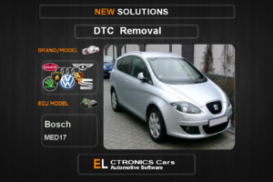 DTC OFF Volkswagen-Group Bosch MED17 Electronics cars Automotive software