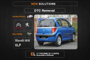 DTC OFF Peugeot-Citroen Marelli IAW6LP Electronics cars Automotive software