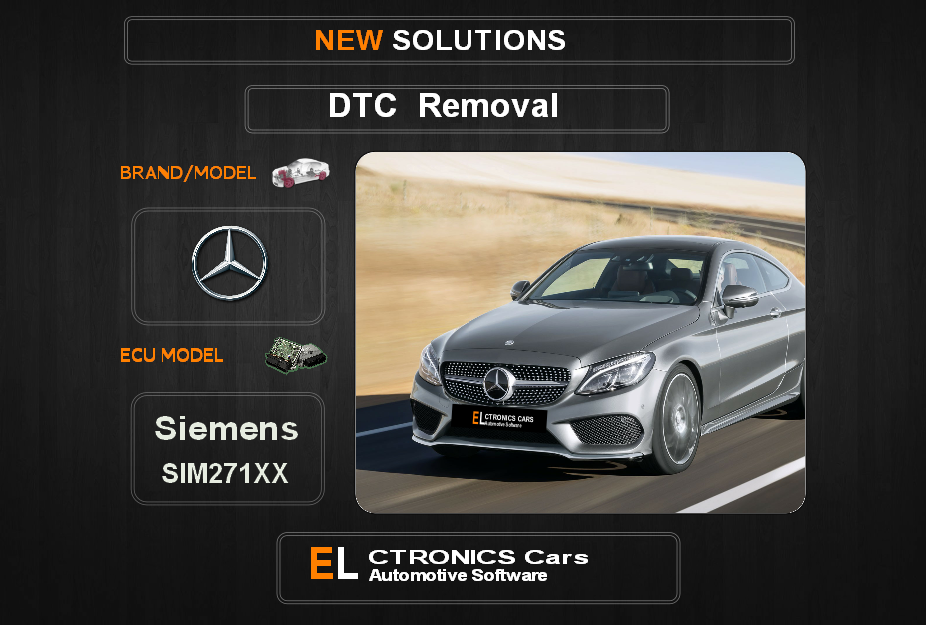 DTC OFF Mercedes Siemens SIM271XX Electronics cars Automotive software