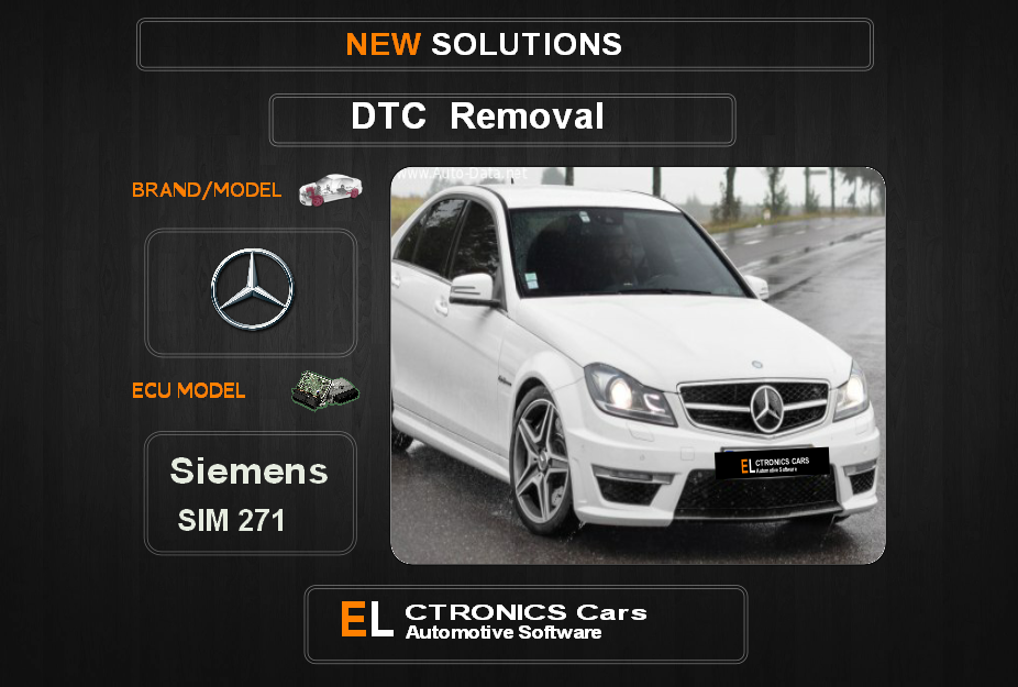 DTC OFF Mercedes Siemens SIM271 Electronics cars Automotive software