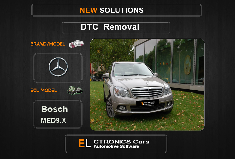 DTC OFF Mercedes Bosch MED9.X Electronics cars Automotive software