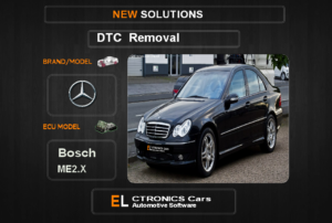 DTC OFF Mercedes Bosch ME2.x Electronics cars Automotive software