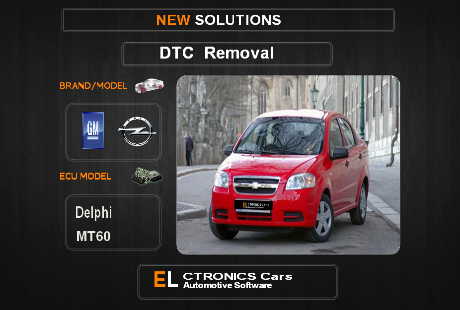 DTC OFF GM-Opel Delphi MT60 Electronics cars Automotive software