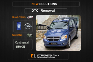 DTC OFF GM-Opel Contenetal SIM90E Electronics cars Automotive software