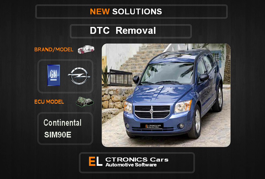 DTC OFF GM-Opel Contenetal SIM90E Electronics cars Automotive software