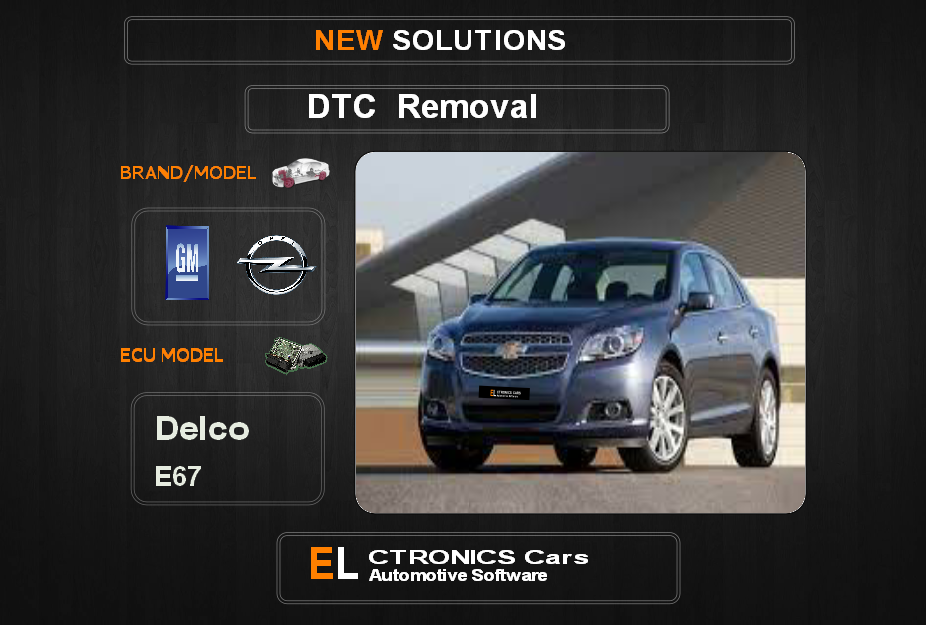 DTC OFF GM-Opel Delco E67 Electronics cars Automotive software
