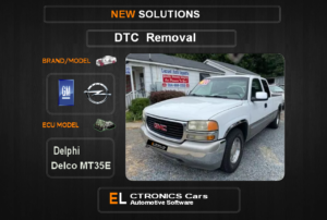 DTC OFF GM-Opel Bosch ME17.9.71 Electronics cars Automotive software