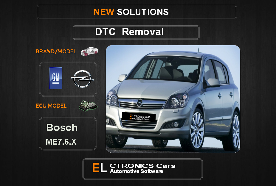 DTC OFF GM-Opel Bosch ME7.6.X Electronics cars Automotive software