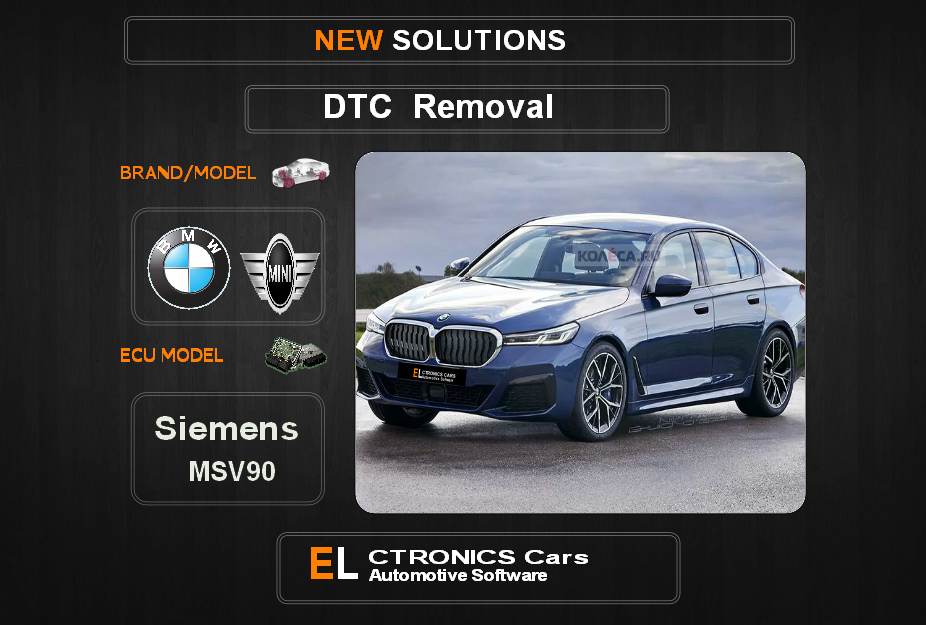 DTC OFF Bmw-Mini Siemens MSV90 Electronics cars Automotive software