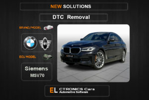 DTC OFF Bmw-Mini Siemens MSV70 Electronics cars Automotive software