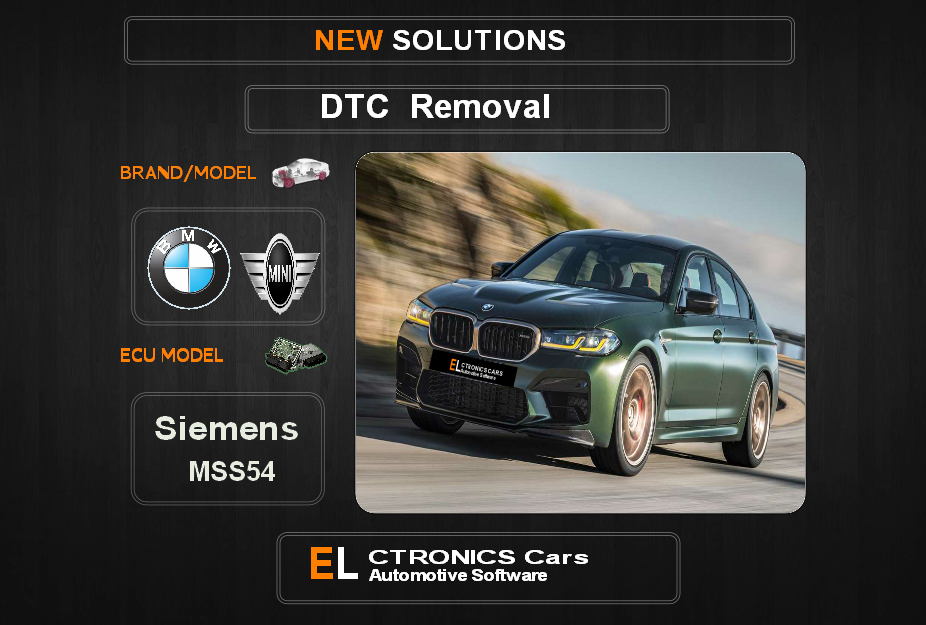 DTC OFF Bmw-Mini Siemens MSS54 Electronics cars Automotive software