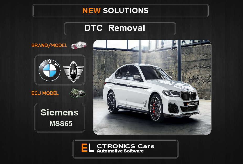 DTC OFF Bmw-Mini Siemens MSS65 Electronics cars Automotive software