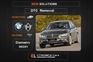 DTC OFF Bmw-Mini Siemens MSD81 Electronics cars Automotive software