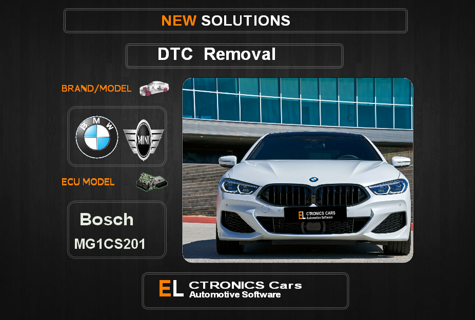 DTC OFF Bmw-Mini Bosch MG1CS201 Electronics cars Automotive software