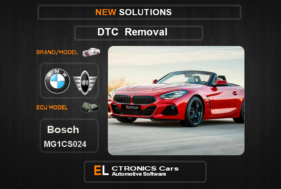 DTC OFF Bmw-Mini Bosch MG1CS024 Electronics cars Automotive software