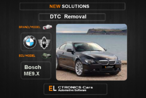 DTC OFF Bmw-Mini Bosch ME9.X Electronics cars Automotive software