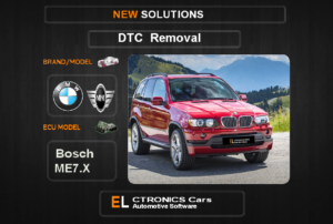 DTC OFF Bmw-Mini Bosch ME7.X Electronics cars Automotive software