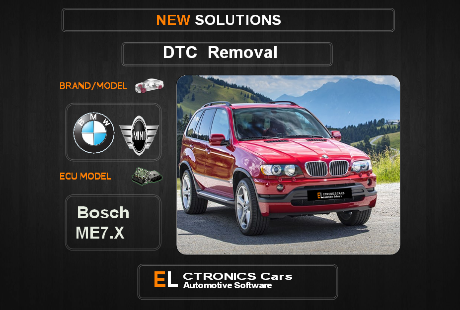 DTC OFF Bmw-Mini Bosch ME7.X Electronics cars Automotive software