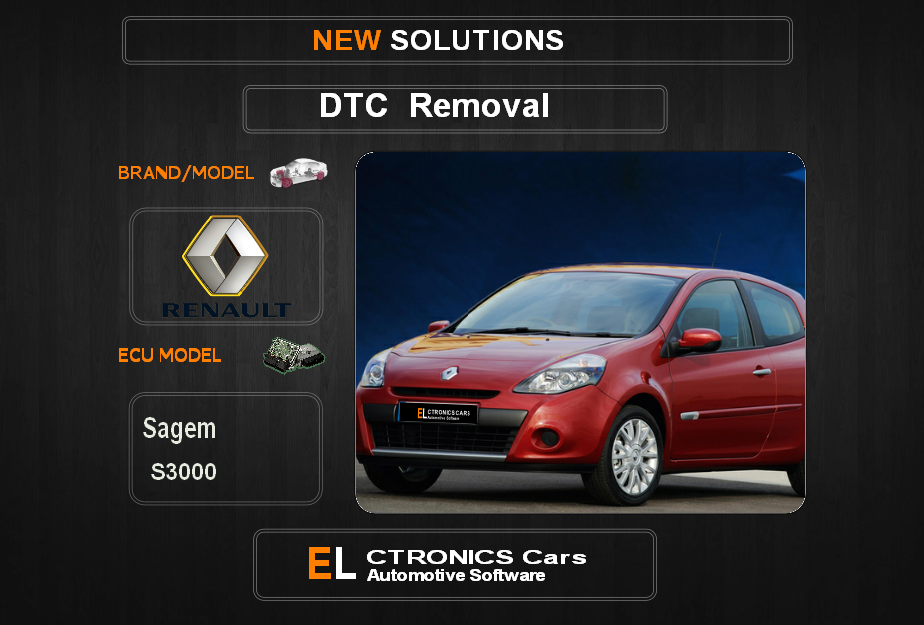 DTC OFF Renault-Dacia Sagem S3000 Electronics cars Automotive software