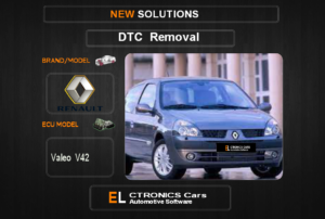 DTC OFF Renault-Dacia Valeo V42 Electronics cars Automotive software