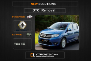 DTC OFF Renault-Dacia Valeo V40 Electronics cars Automotive software