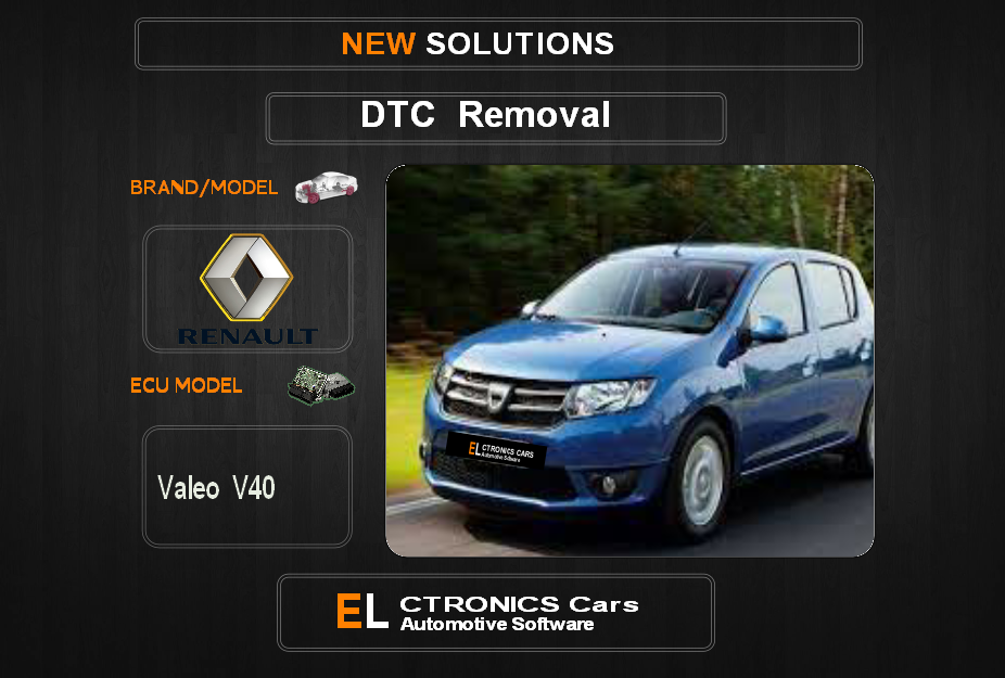 DTC OFF Renault-Dacia Valeo V40 Electronics cars Automotive software