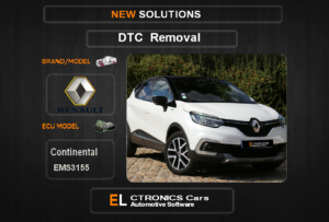 DTC OFF Renault-Dacia Continental EMS3155 Electronics cars Automotive software