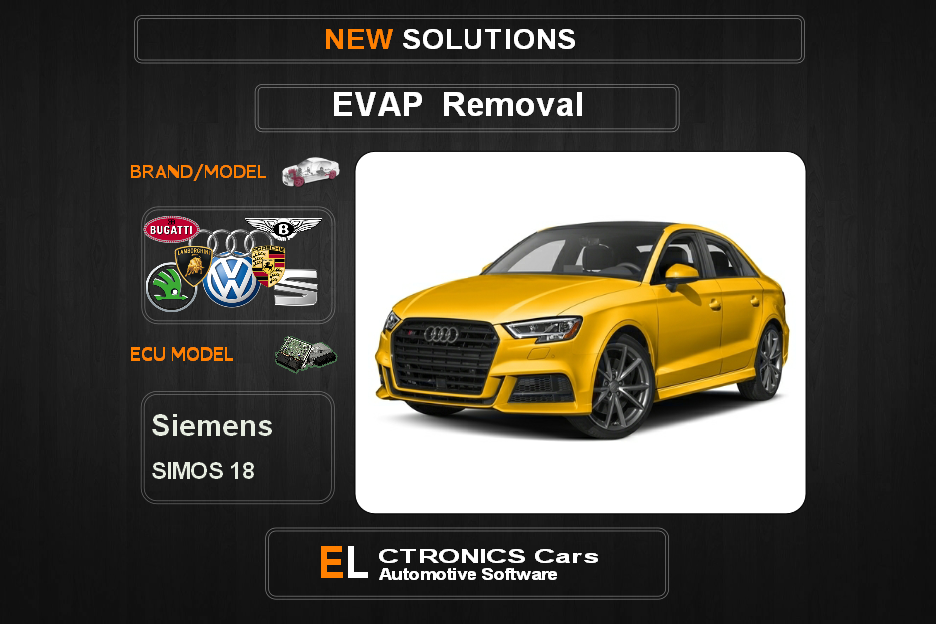 Evap OFF Volkswagen-Group Siemens Simos18 Electronics cars Automotive software