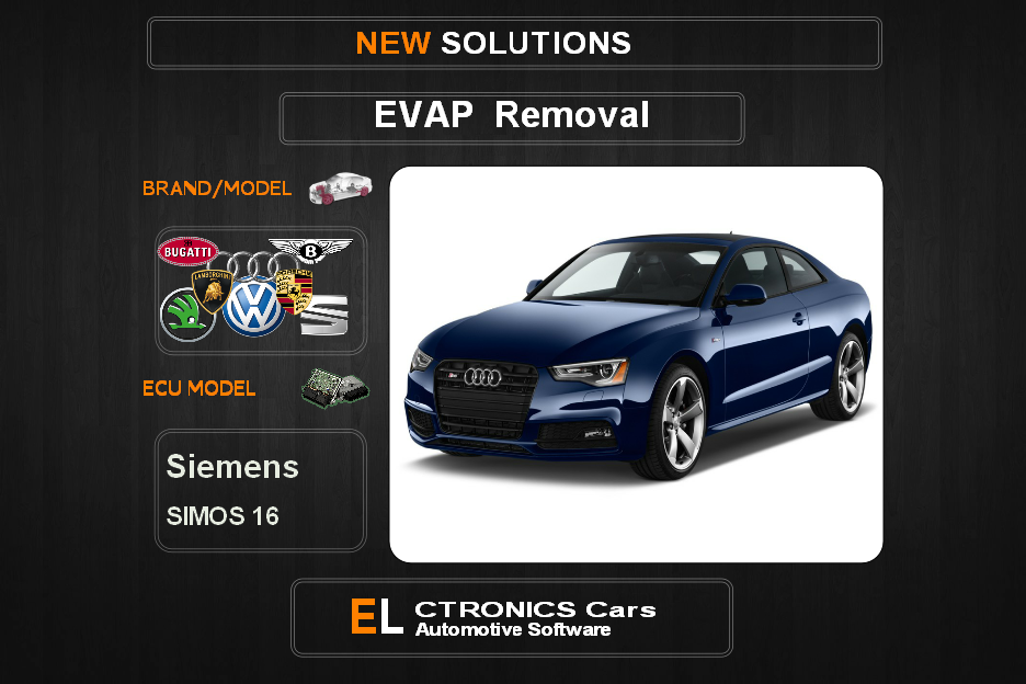 Evap OFF Volkswagen-Group Siemens Simos16 Electronics cars Automotive software