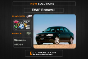 Evap OFF Volkswagen-Group Siemens  Simos6 Electronics cars Automotive software