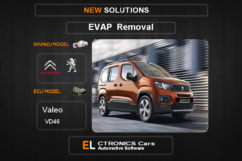 Evap OFF Peugeot-Citroen Valeo VD46 Electronics cars Automotive software