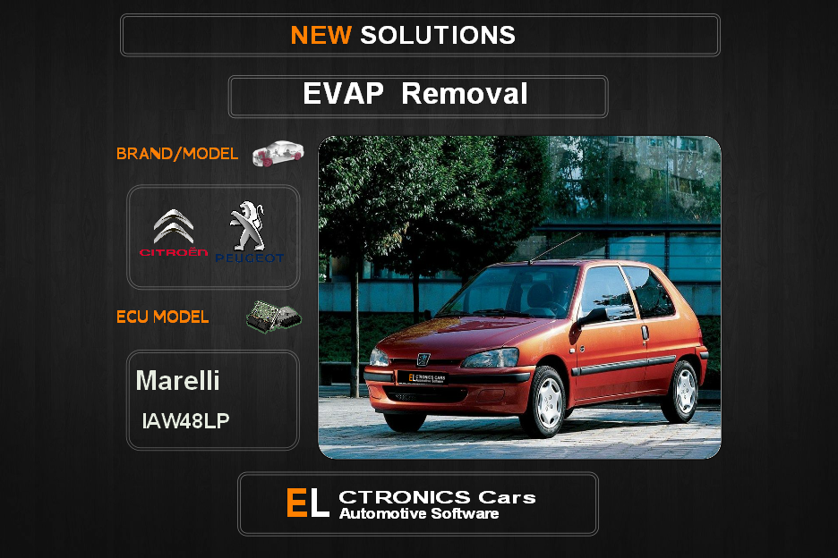 Evap OFF Peugeot-Citroen Marelli IAW48LP Electronics cars Automotive software