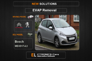 Evap OFF  Peugeot-Citroen Bosch MEVD17.4.2 Electronics cars Automotive software