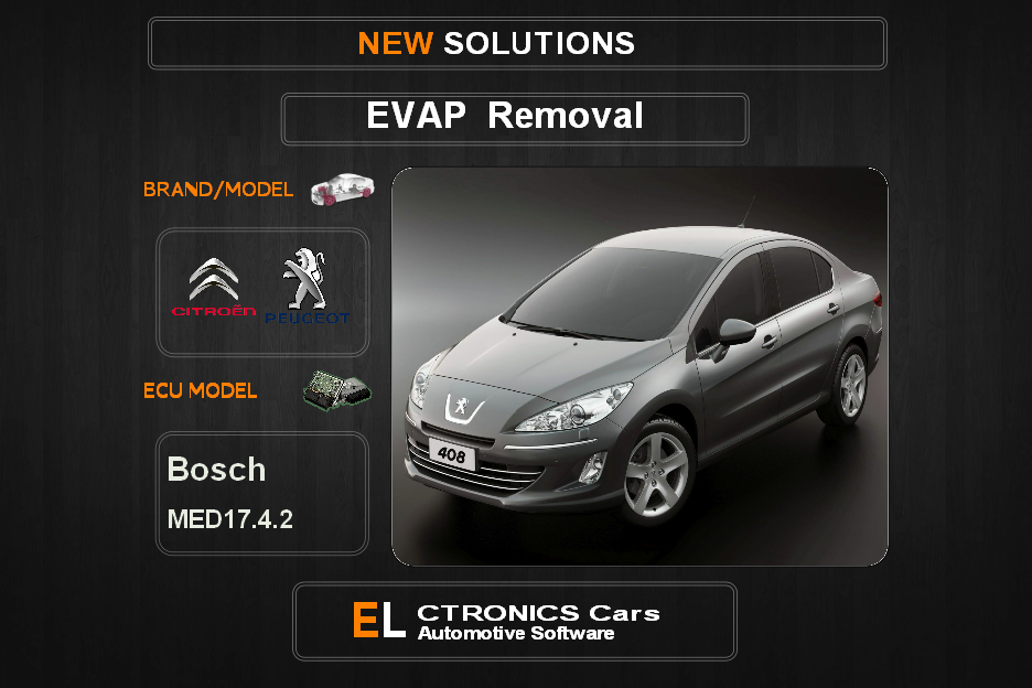 Evap OFF  Peugeot-Citroen Bosch MED17.4.2 Electronics cars Automotive software
