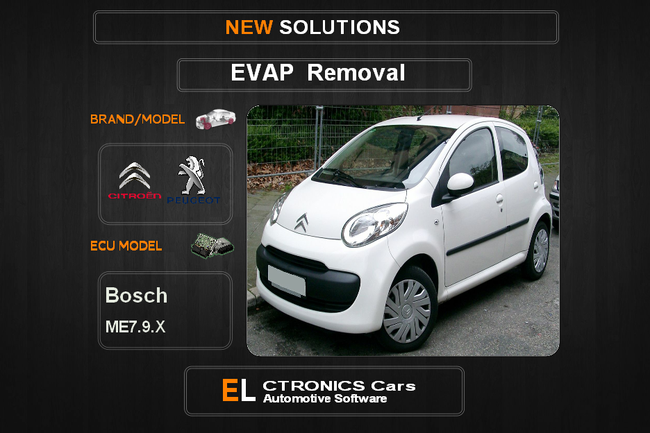 Evap OFF  Peugeot-Citroen Bosch ME7.9.X Electronics cars Automotive software
