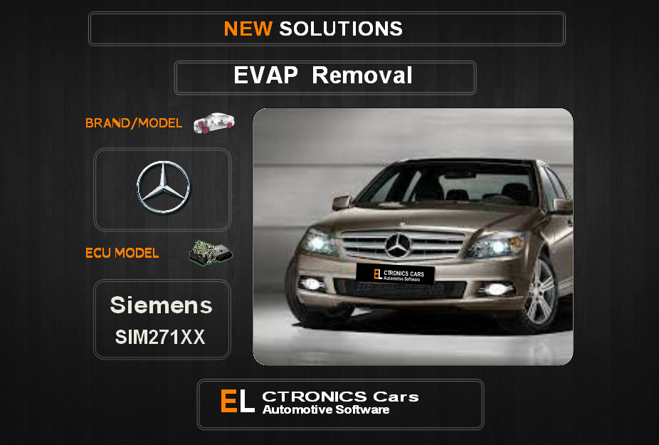 Evap OFF Mercedes Siemens SIM271XX Electronics cars Automotive software