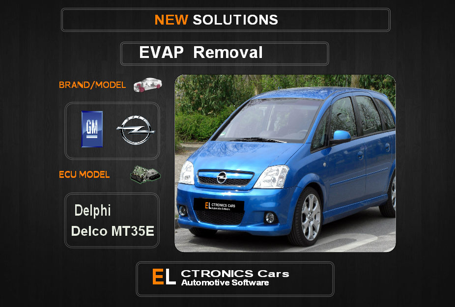 Evap OFF GM-Opel Delphi MT35E Electronics cars Automotive software