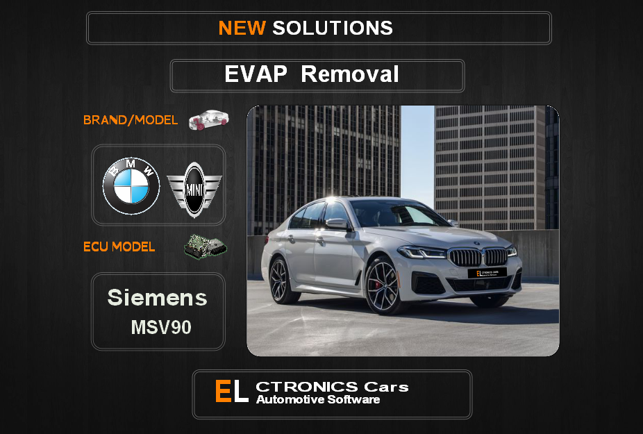 Evap OFF Bmw-Mini Siemens MSV90 Electronics cars Automotive software