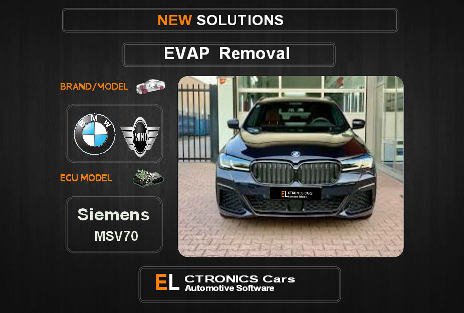 Evap OFF Bmw-Mini Siemens MSV70 Electronics cars Automotive software