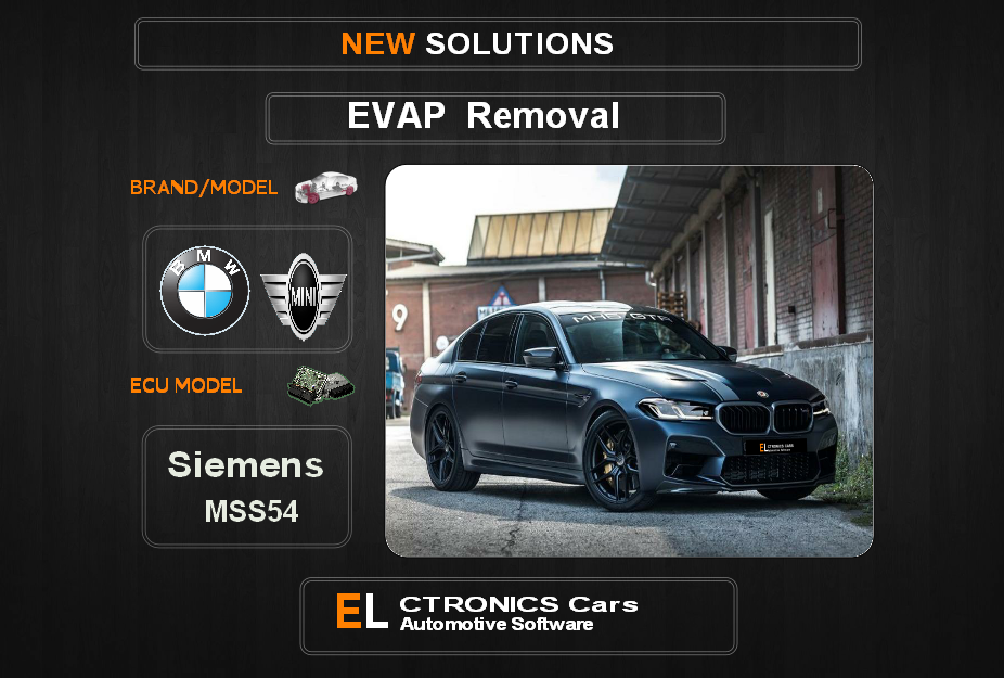 Evap OFF Bmw-Mini Siemens MSS54 Electronics cars Automotive software