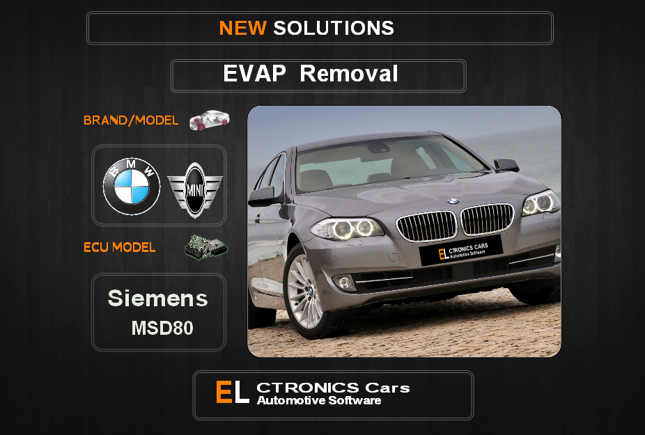 Evap OFF Bmw-Mini Siemens MSD80 Electronics cars Automotive software