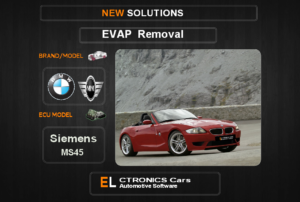 Evap OFF Bmw-Mini Siemens MS45 Electronics cars Automotive software