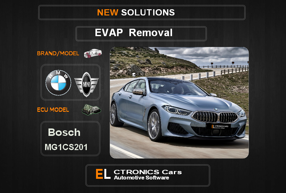Evap OFF Bmw-Mini Bosch MG1CS201 Electronics cars Automotive software
