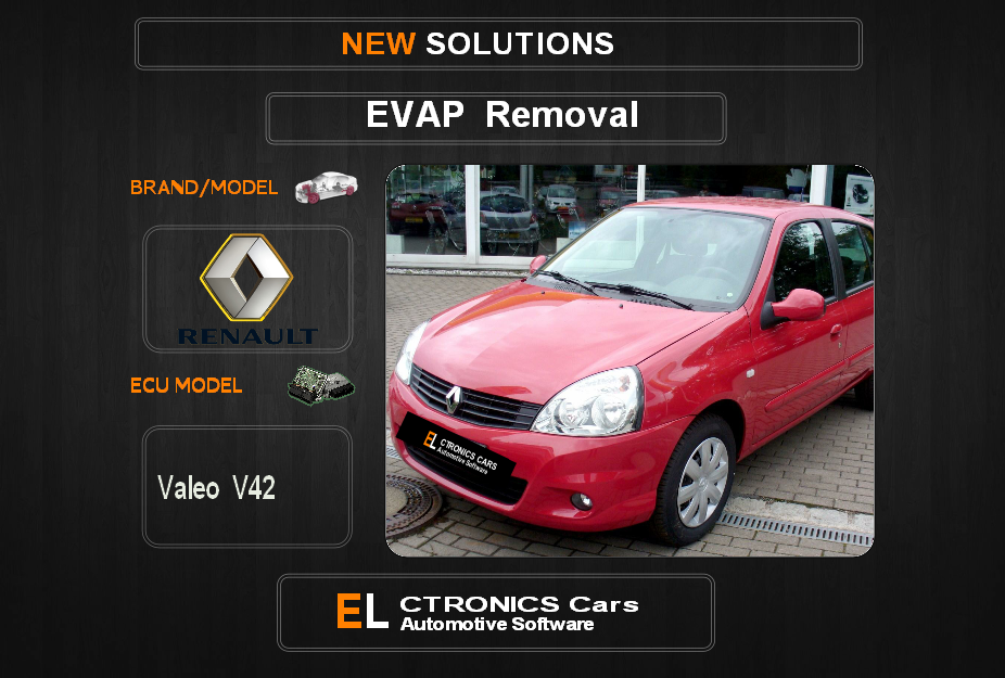 Evap OFF Renault-Dacia Valeo V42 Electronics cars Automotive software
