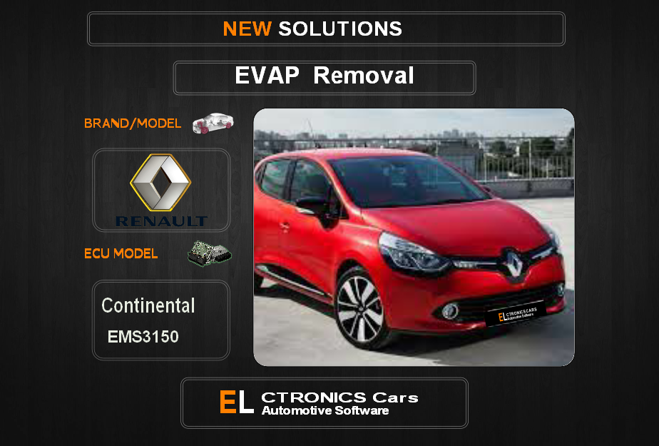 Evap OFF Renault-Dacia Continental EMS3150 Electronics cars Automotive software