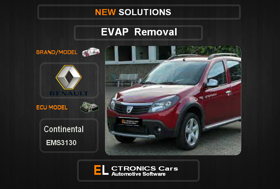 Evap OFF Renault-Dacia Continental EMS3130 Electronics cars Automotive software